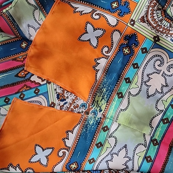 Chico’s Multicolor Lounge wear Flare Bottom Pants - Picture 2 of 3